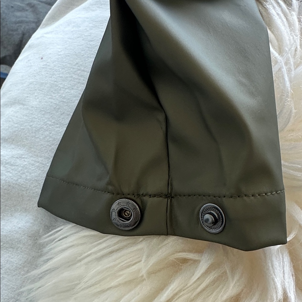 Rains Olive Green Raincoat - Picture 10 of 10